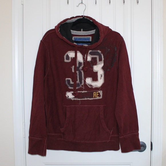 American Eagle Outfitters Other - American Eagle burgundy hoodie size M